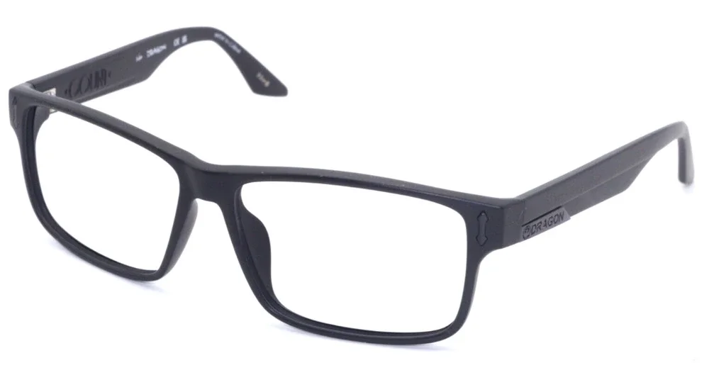 DRAGON DR 2208 002 BLACK EYEGLASSES FRAME 58-15-140 AUTHENTIC OPTICAL